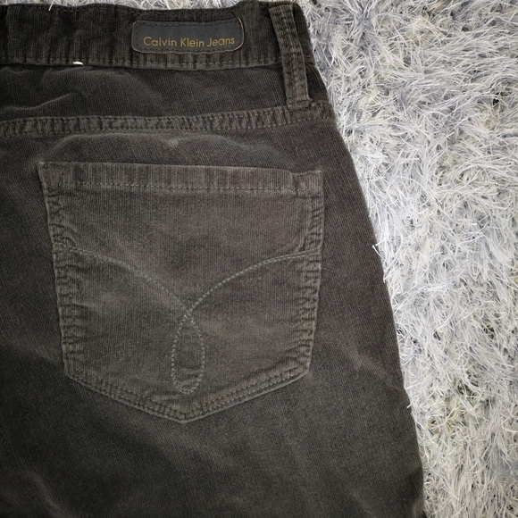 Calvin Klein EUC Jeans Womens 6 Corduroy Straight - Picture 7 of 10
